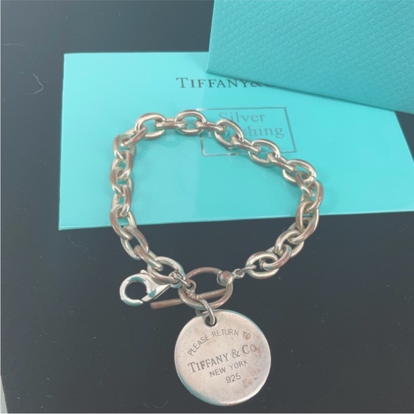 Tiffany & Co. Jewelry - VTG Return to Tiffany & Co. Silver Chain Bracelet 7”